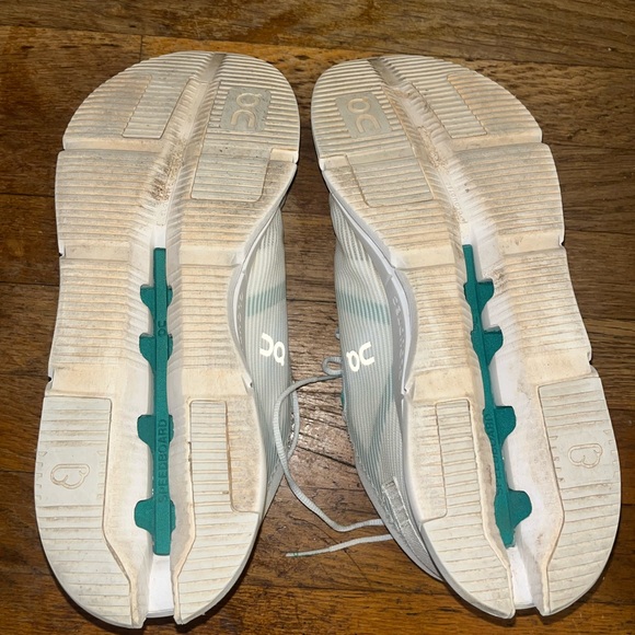 ON RUNNING Mens Cloudnova Void white mint - Picture 9 of 10